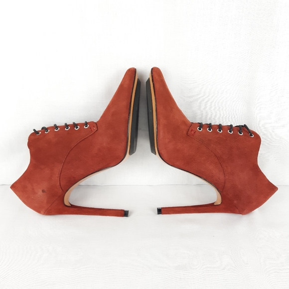 L.A.M.B. LACE UP ANKLE BOOTIES - Picture 12 of 16